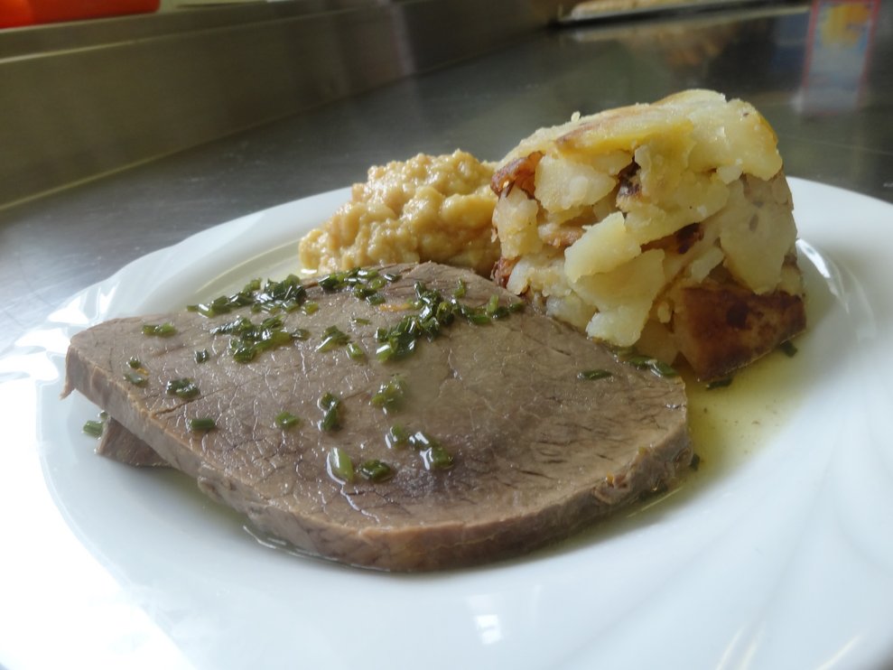 gekochtes Rindfleisch