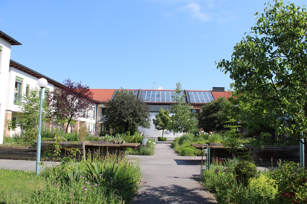 Innenhof des PBZ Laa